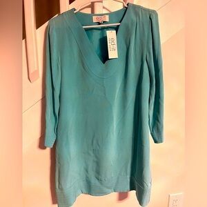 Ed•it Ed it 4 ply silk crepe dress size Xsmall New York dress NEW 1,000 luxury